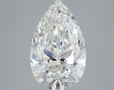 5.04 Carat Pear Lab Diamond