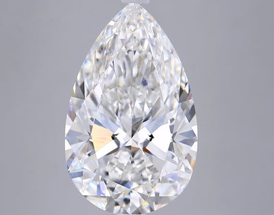 5.05 Carat Pear Lab Diamond