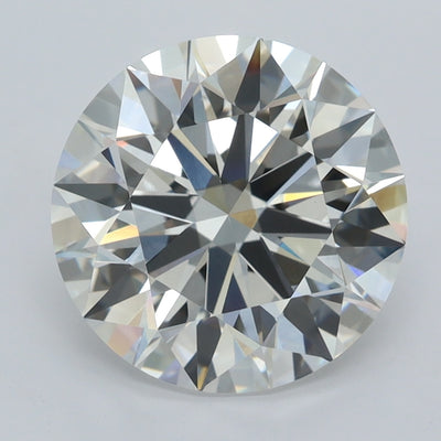 3.74 Carat Round Lab Diamond