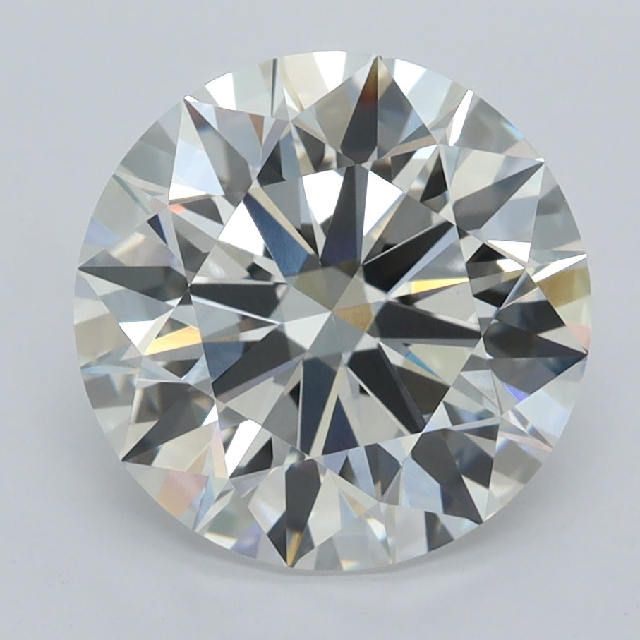 3.74 Carat Round Lab Diamond