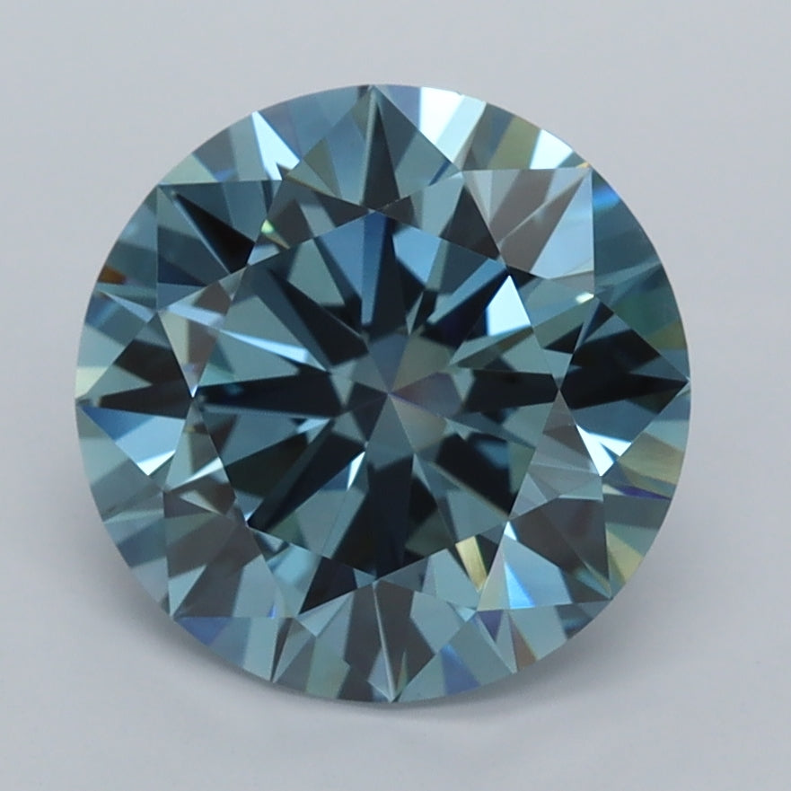2.89 Carat Round Lab Diamond