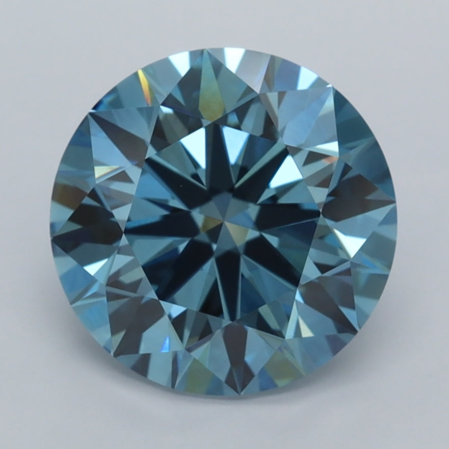 3.00 Carat Round Lab Diamond