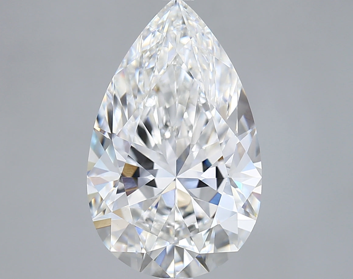 5.02 Carat Pear Lab Diamond