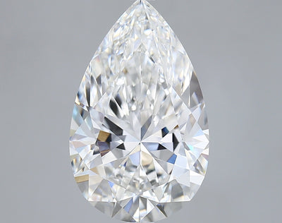 5.02 Carat Pear Lab Diamond