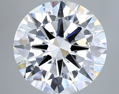 6.01 Carat Round Lab Diamond