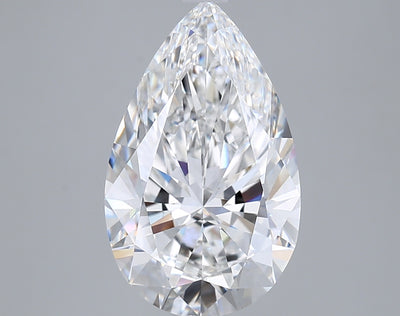 5.08 Carat Pear Lab Diamond