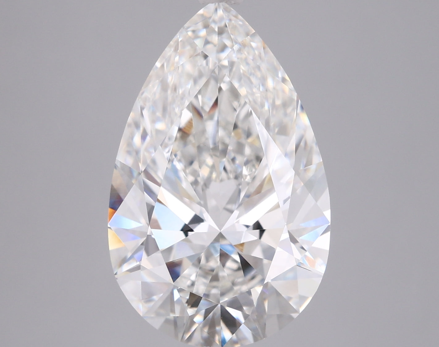 5.02 Carat Pear Lab Diamond