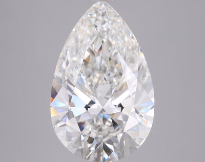 5.02 Carat Pear Lab Diamond