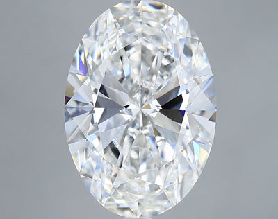8.03 Carat Oval Lab Diamond