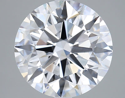 5.01 Carat Round Lab Diamond