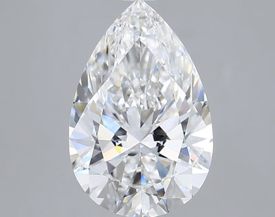 3.52 Carat Pear Lab Diamond