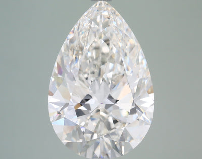 5.04 Carat Pear Lab Diamond