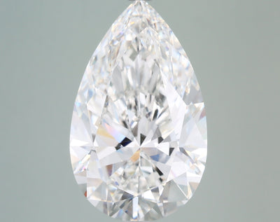 7.07 Carat Pear Lab Diamond
