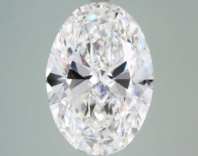 6.09 Carat Oval Lab Diamond