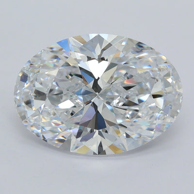 3.51 Carat Oval Lab Diamond