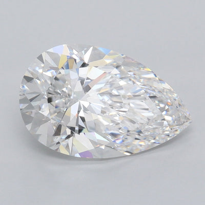 2.50 Carat Pear Lab Diamond