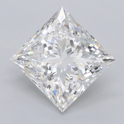 2.50 Carat Princess Lab Diamond
