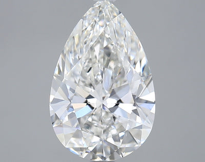 3.50 Carat Pear Lab Diamond