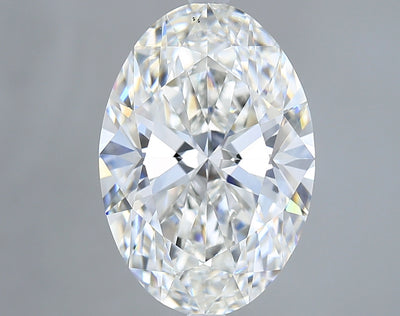 6.04 Carat Oval Lab Diamond