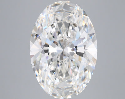 8.09 Carat Oval Lab Diamond