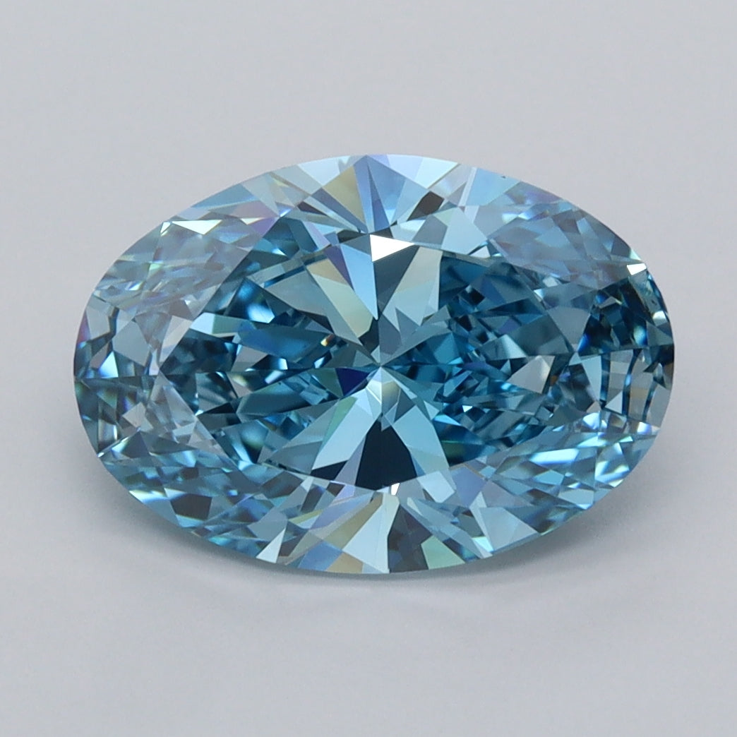 3.00 Carat Oval Lab Diamond