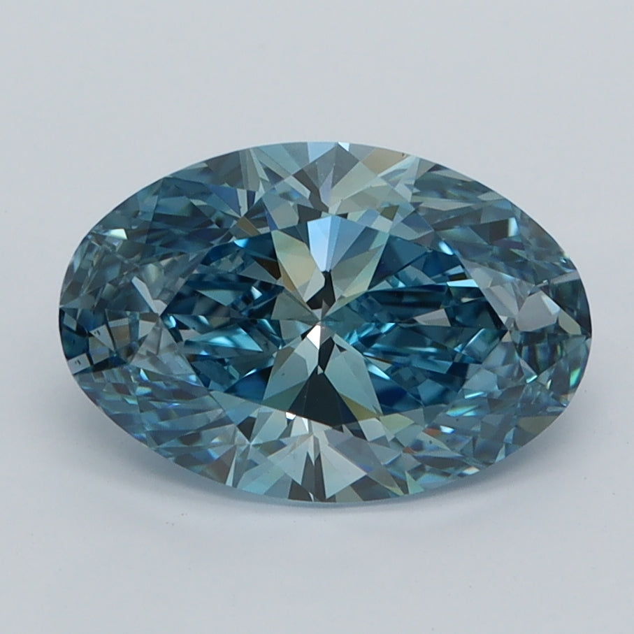2.04 Carat Oval Lab Diamond