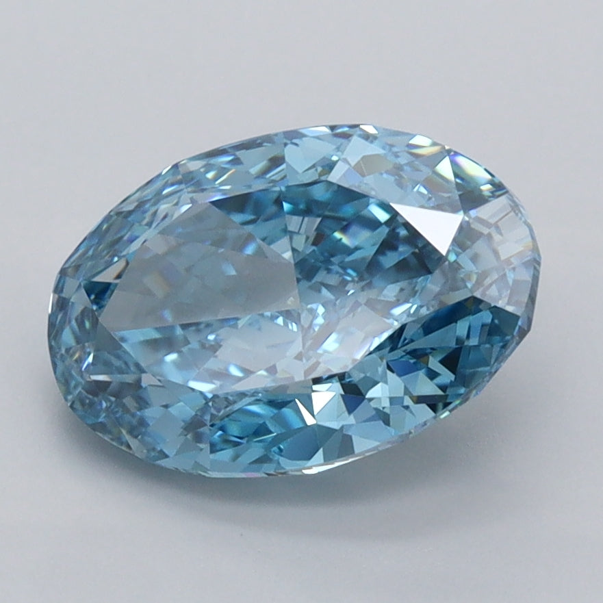 2.47 Carat Oval Lab Diamond