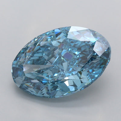 3.88 Carat Oval Lab Diamond