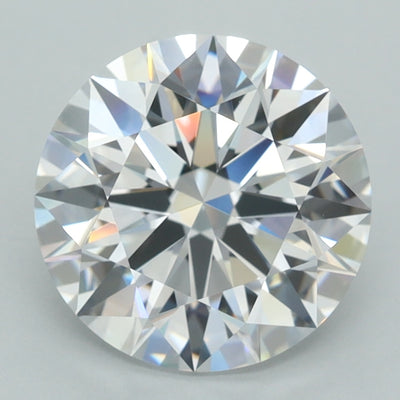 3.41 Carat Round Lab Diamond