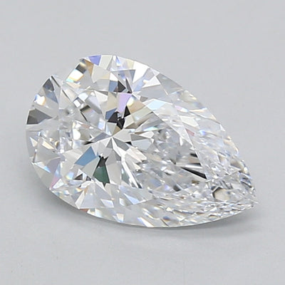 2.00 Carat Pear Lab Diamond