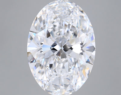 8.00 Carat Oval Lab Diamond
