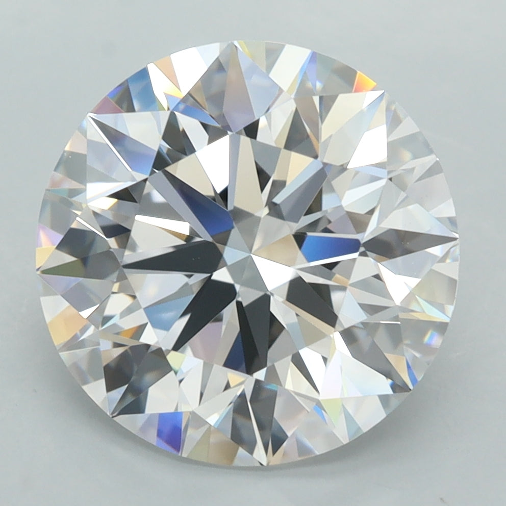 5.80 Carat Round Lab Diamond