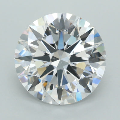 4.01 Carat Round Lab Diamond
