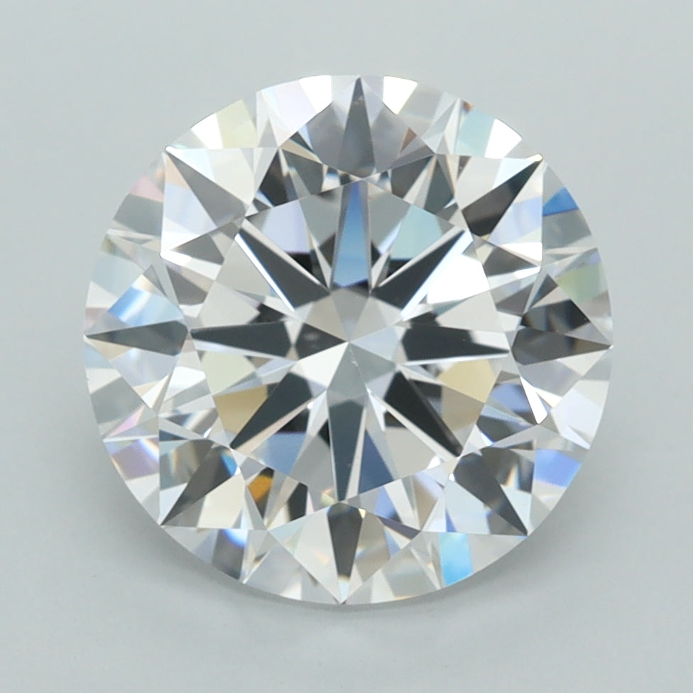 4.01 Carat Round Lab Diamond