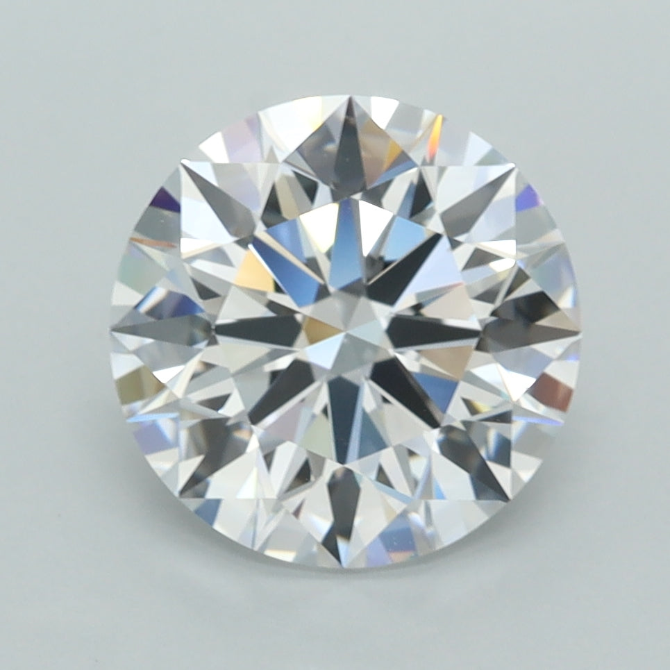 3.04 Carat Round Lab Diamond