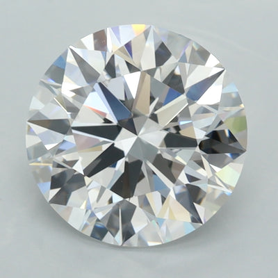 3.41 Carat Round Lab Diamond