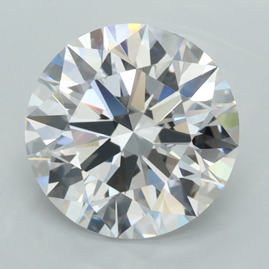3.41 Carat Round Lab Diamond