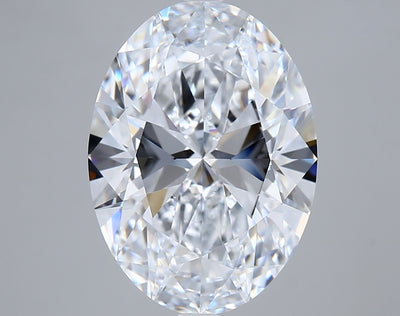 7.03 Carat Oval Lab Diamond