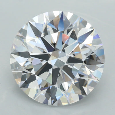 3.80 Carat Round Lab Diamond
