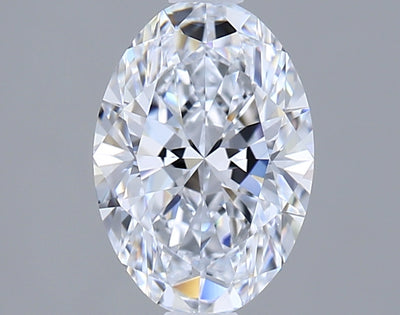 1.00 Carat Oval Lab Diamond
