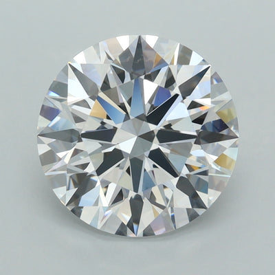 3.91 Carat Round Lab Diamond