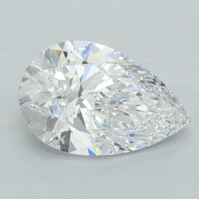 2.00 Carat Pear Lab Diamond