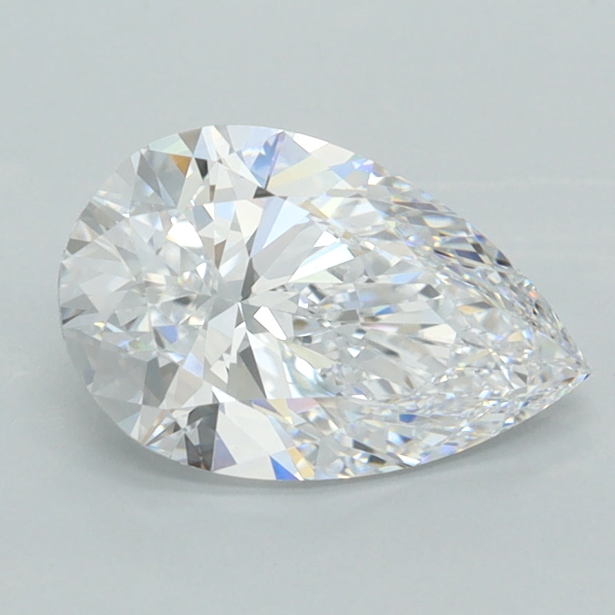 2.00 Carat Pear Lab Diamond