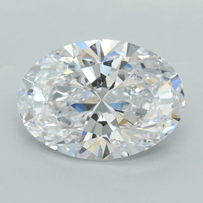 3.04 Carat Oval Lab Diamond
