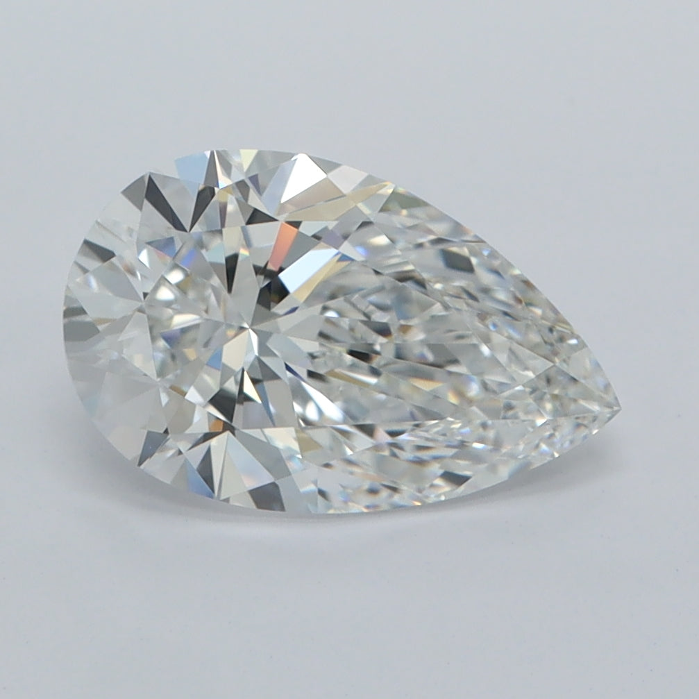 2.00 Carat Pear Lab Diamond