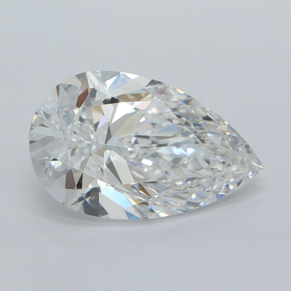 2.00 Carat Pear Lab Diamond