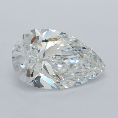 2.00 Carat Pear Lab Diamond
