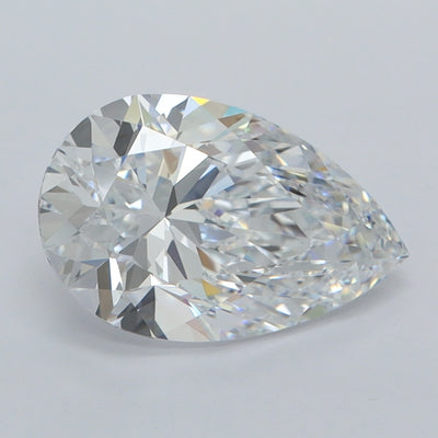 2.00 Carat Pear Lab Diamond