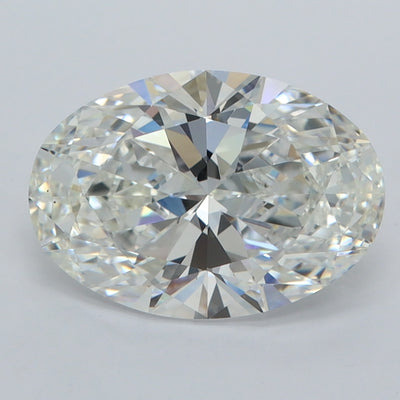 2.45 Carat Oval Lab Diamond