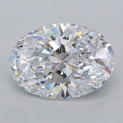 1.66 Carat Oval Lab Diamond
